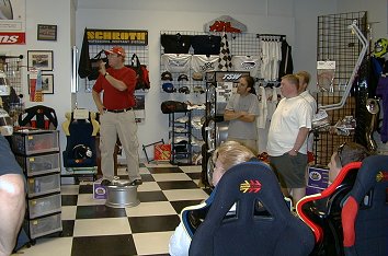 Speaking to the group (31k)