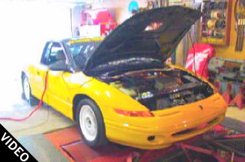 SPC car on the dyno (19k)
