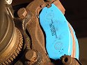 Pads in bracket